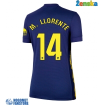 Atletico Madrid Marcos Llorente #14 Gostujuci Dres za Ženska 2025-26 Kratak Rukav